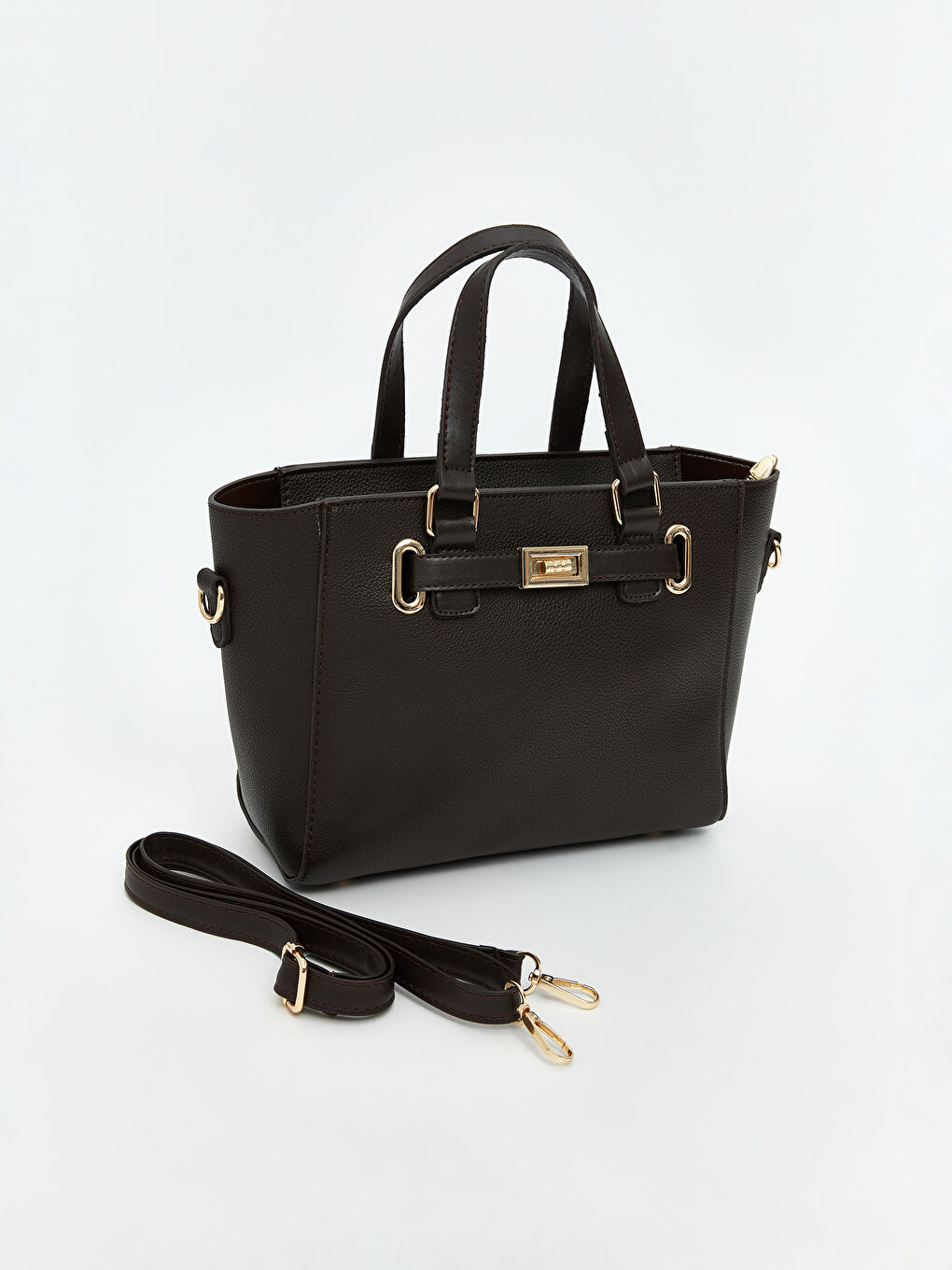 Faux Leather Women's Handbag-1