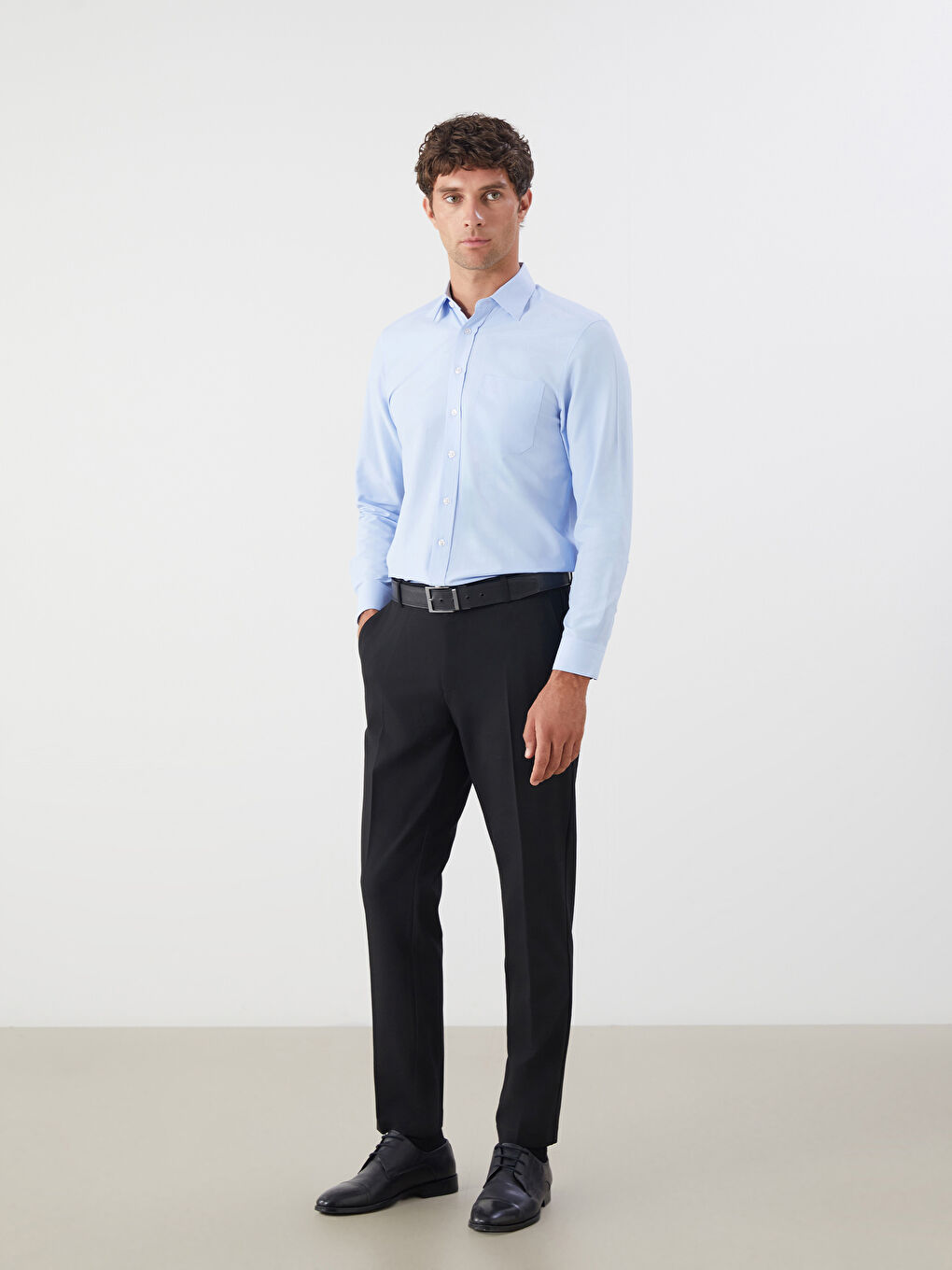 LCWAIKIKI Formal Regular Fit Long Sleeve Men's Shirt -W5IY81Z8-DLZ