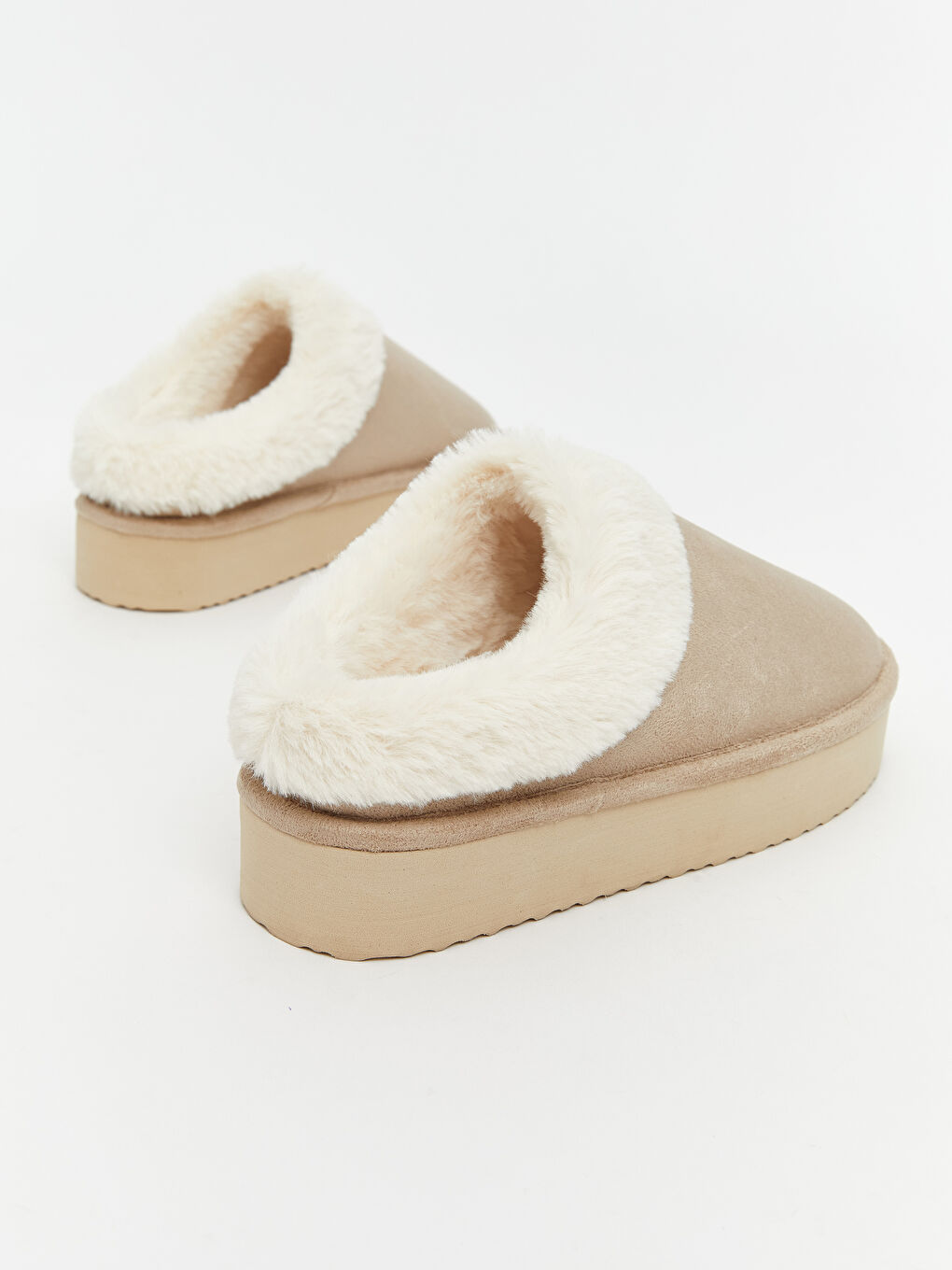 Faux Suede Girls' Slippers-4