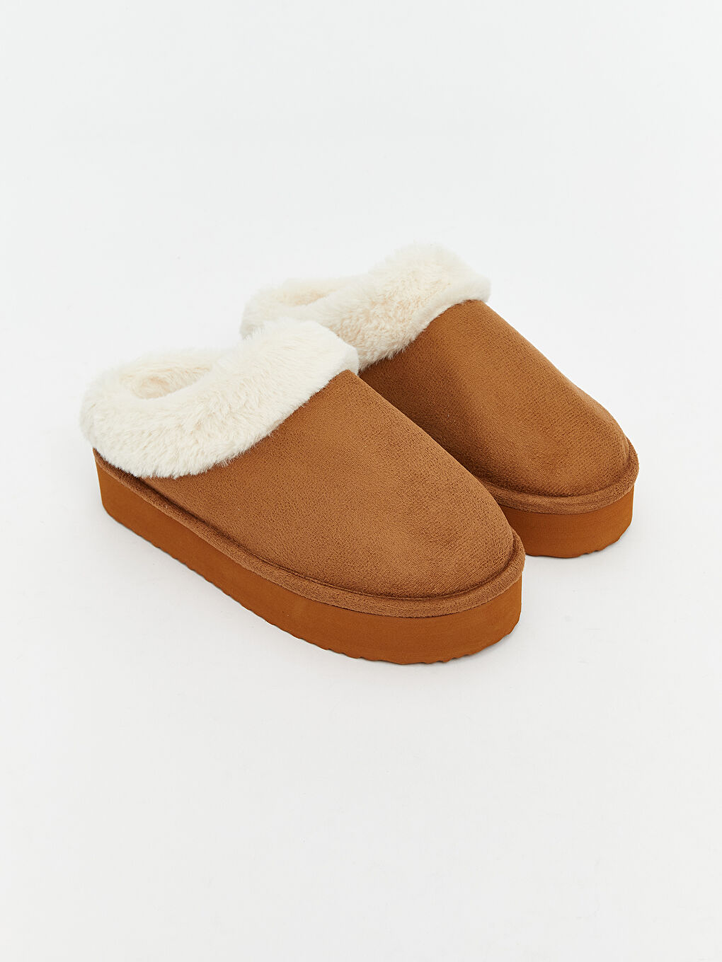 Faux Suede Girls' Slippers