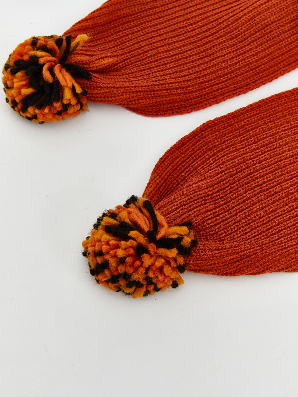 Boy ORANGE Scarf & Beanie & Glove Set-1