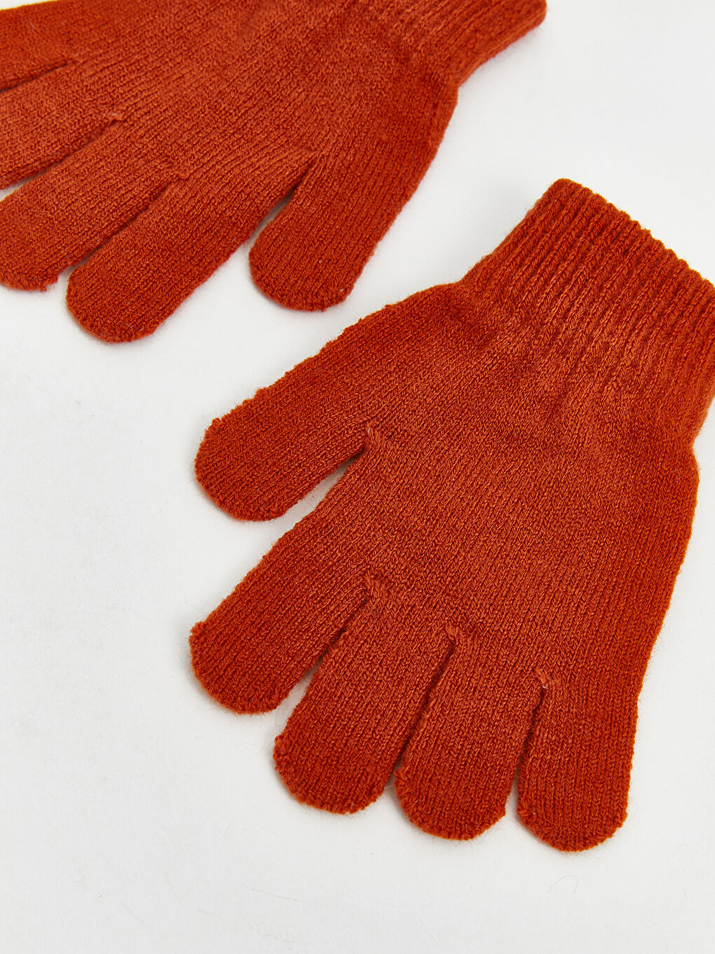 Boy ORANGE Scarf & Beanie & Glove Set-2