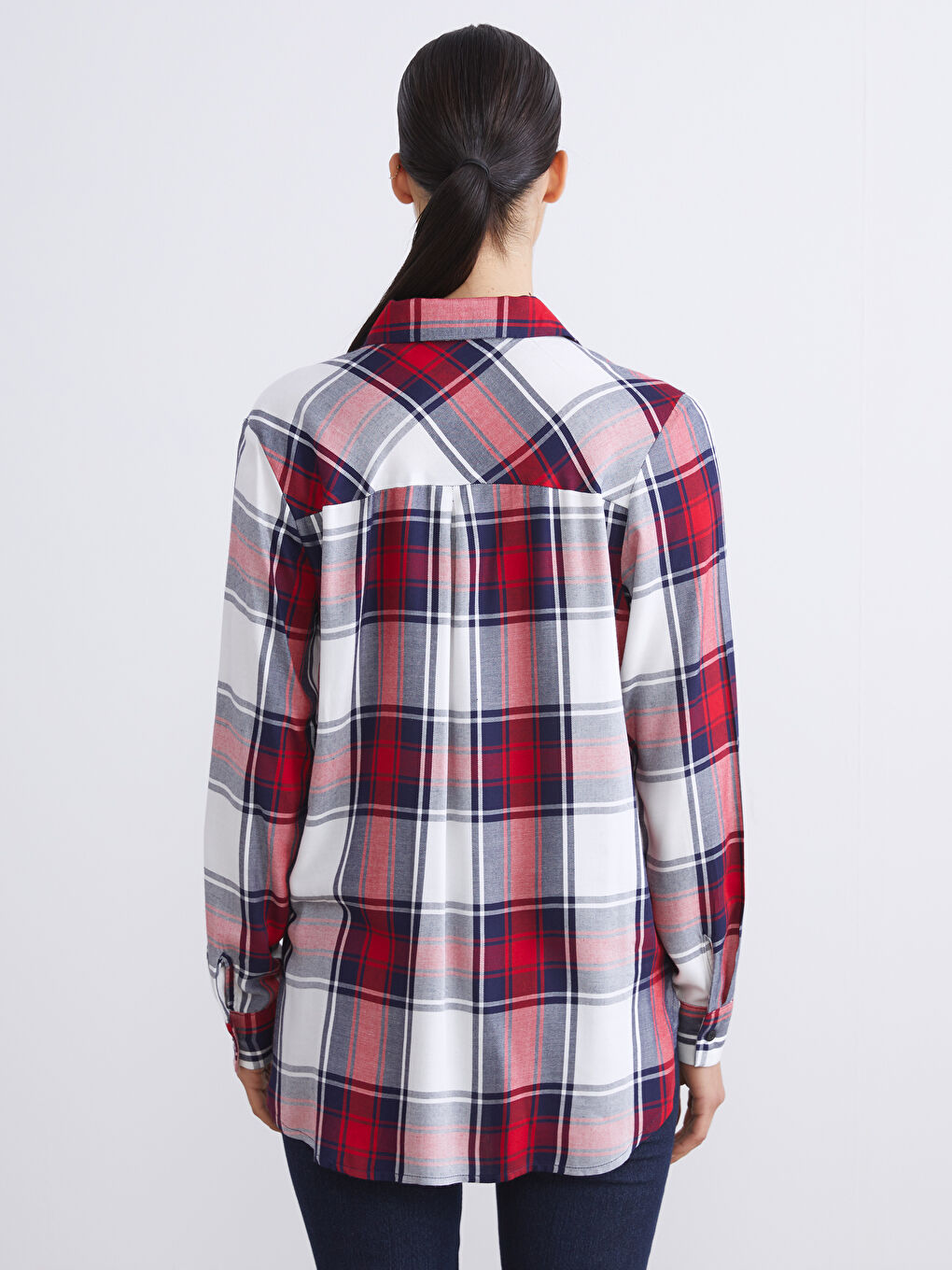 Plaid Women's Shirt-3