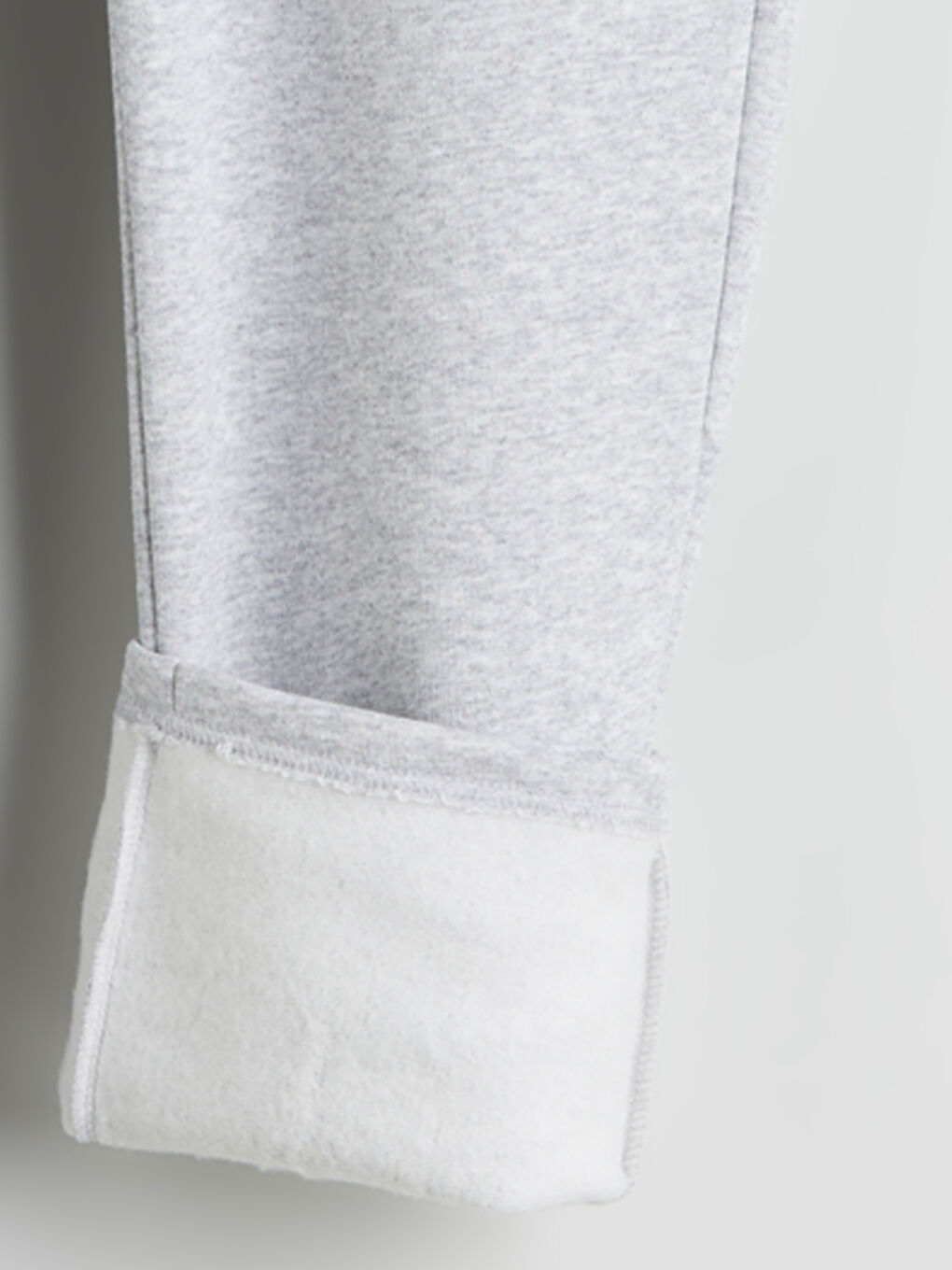 Gri Standart Kalıp Erkek Eşofman Altı-5