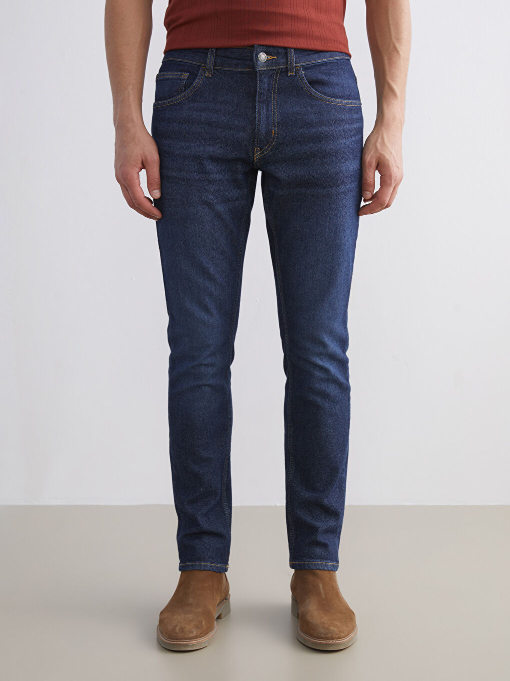İndigo 750 Slim Fit Erkek Jean Pantolon-1