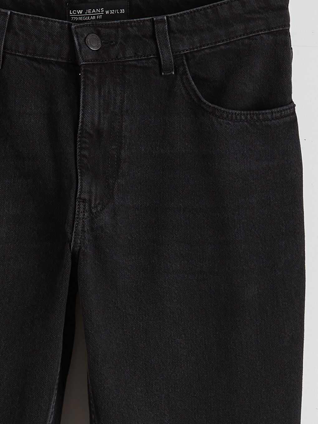 Siyah 779 Regular Fit Erkek Jean Pantolon-5
