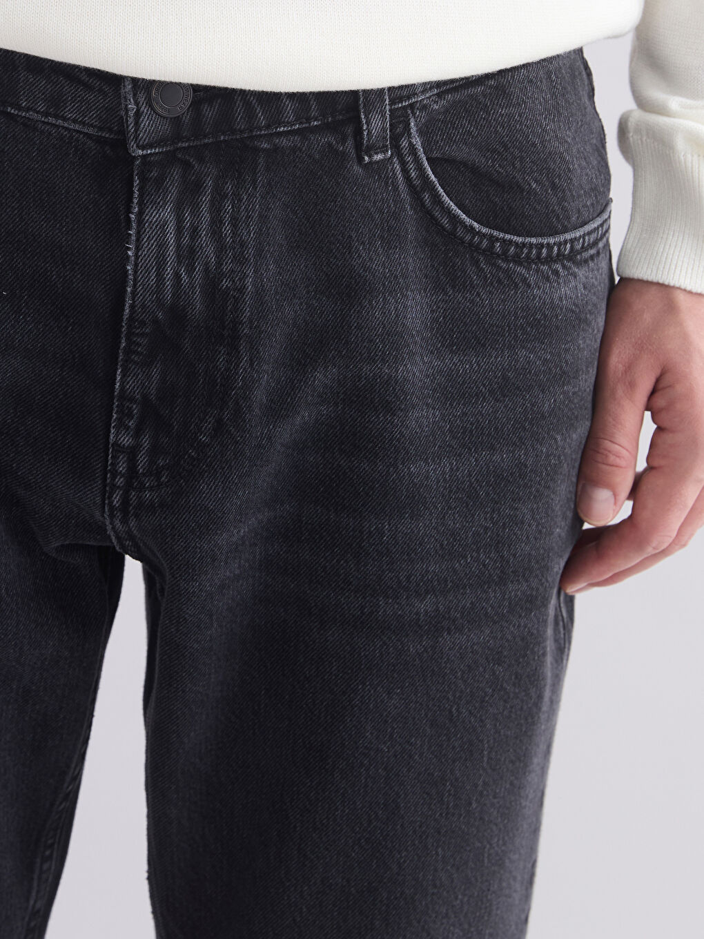 Gri 779 Regular Fit Erkek Jean Pantolon-2