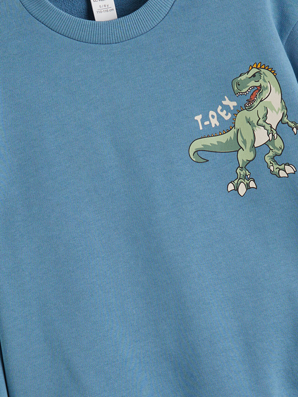 Mavi Baskılı Erkek Çocuk Sweatshirt ve Eşofman Altı-2