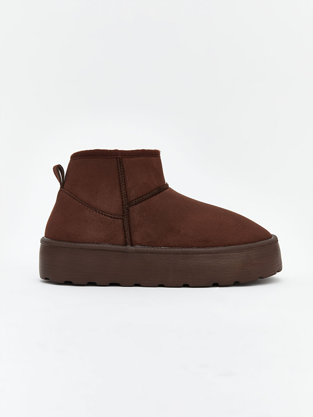 Kahverengi Süet Görünümlü Kadın Bot-1