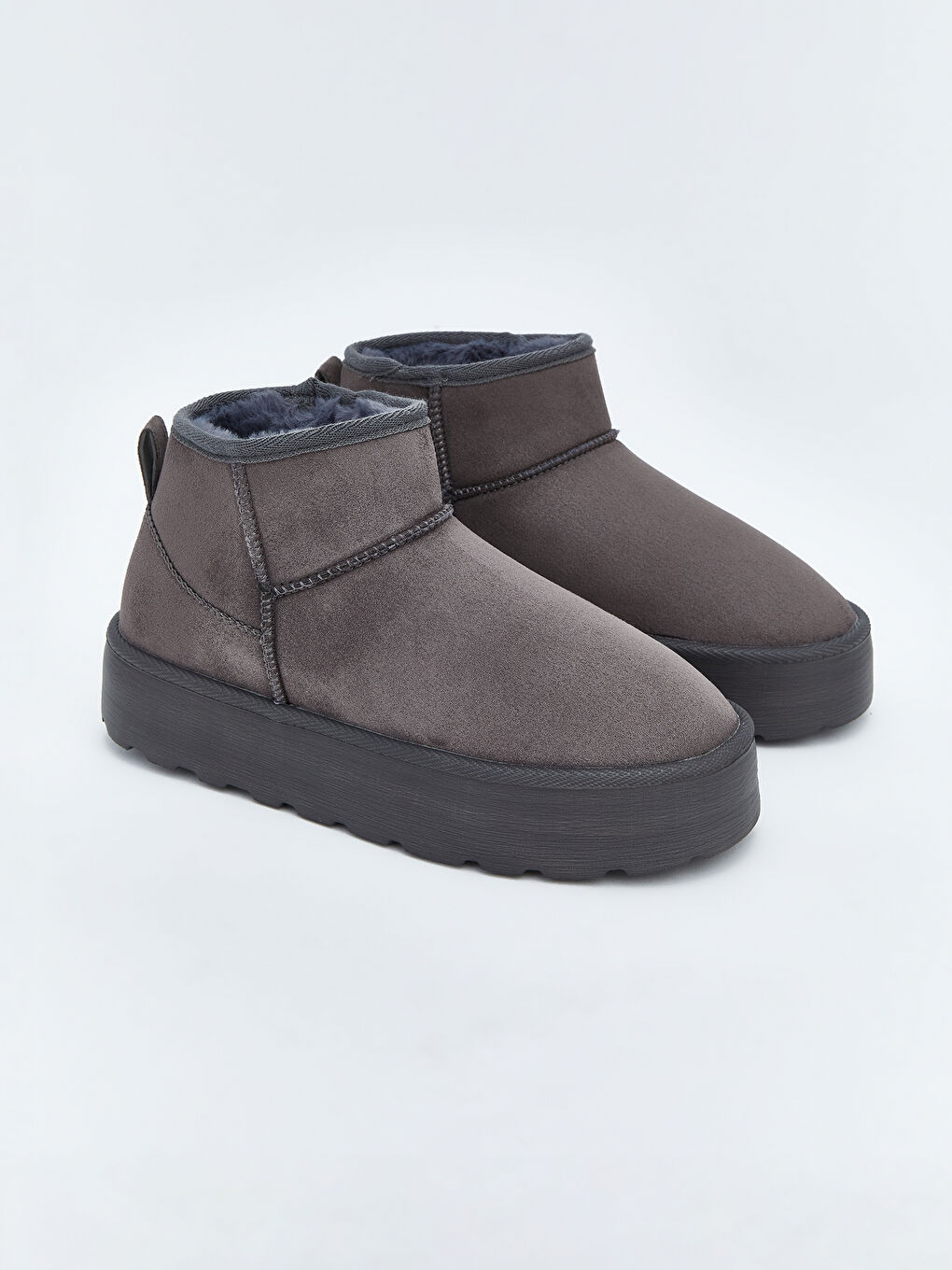 Faux Suede Women's Boots