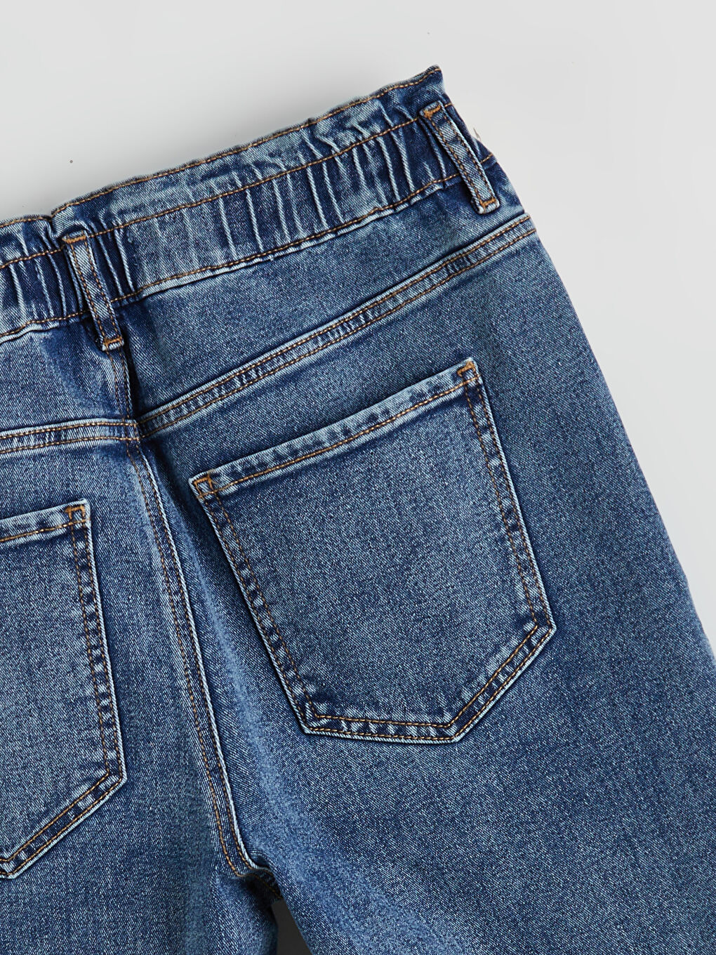 جینزی کەمەر لاستیکی کیسەی کاغەزی بۆ ژنان-5