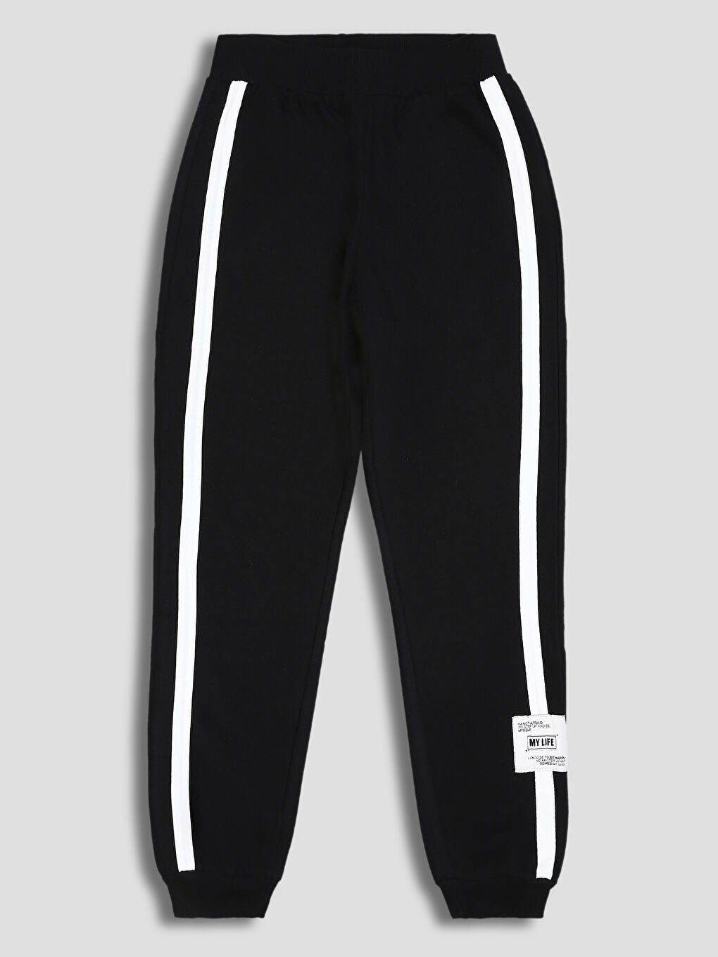 بنطلون رياضي للبنات بخصر مطاطي