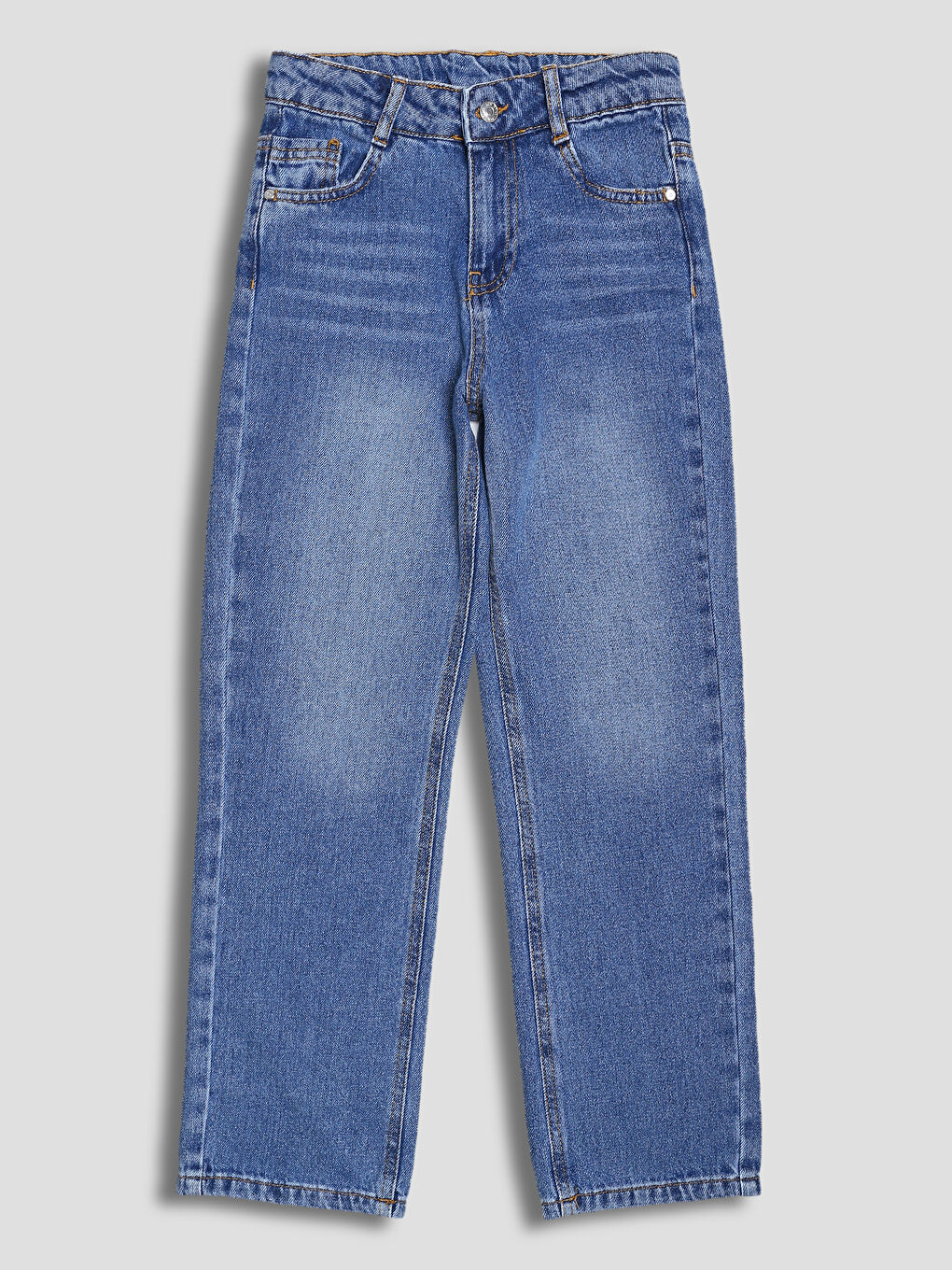 Elasticated Waist Girls' Jeans