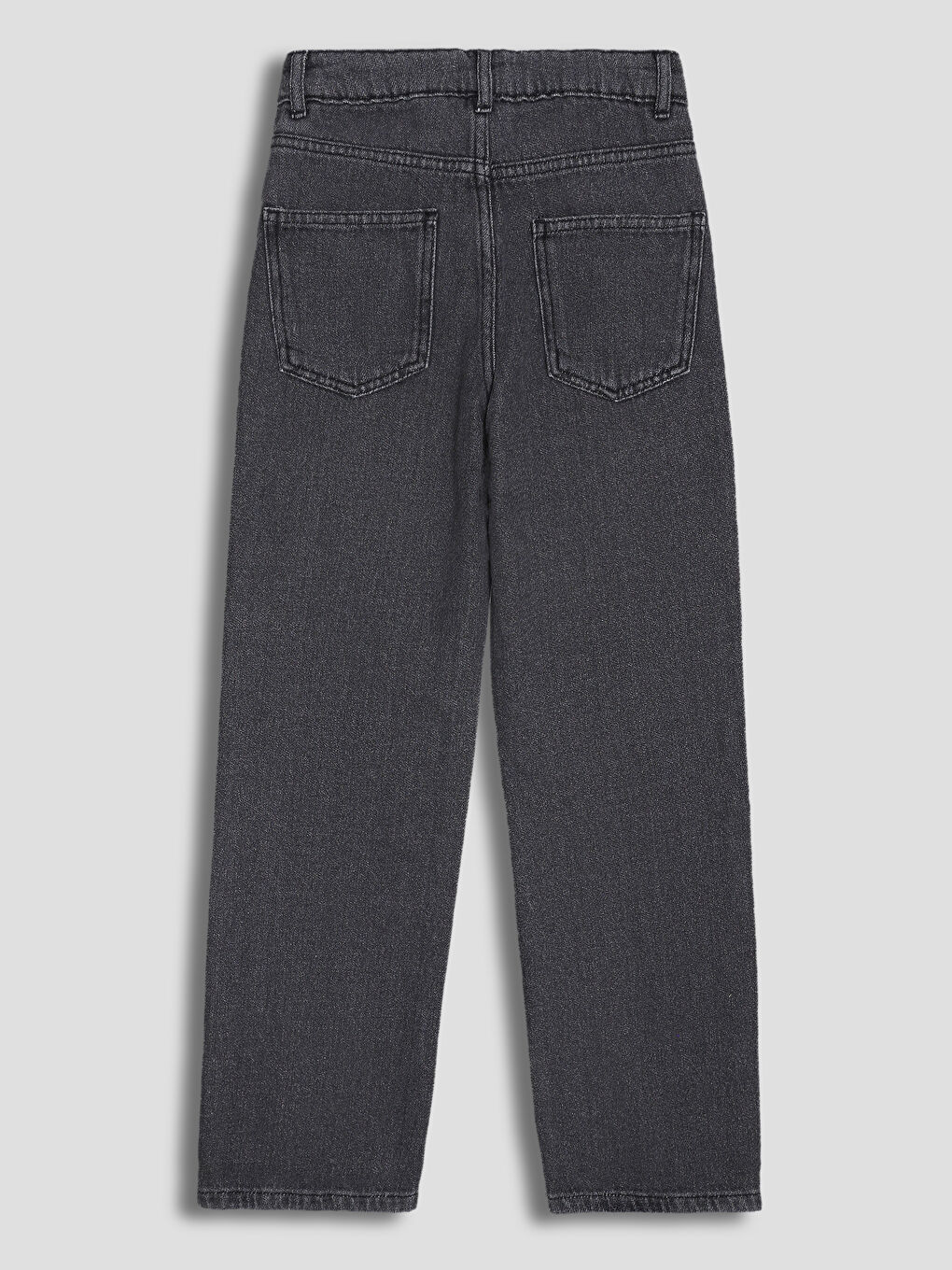 Elasticated Waist Girls' Jeans-1