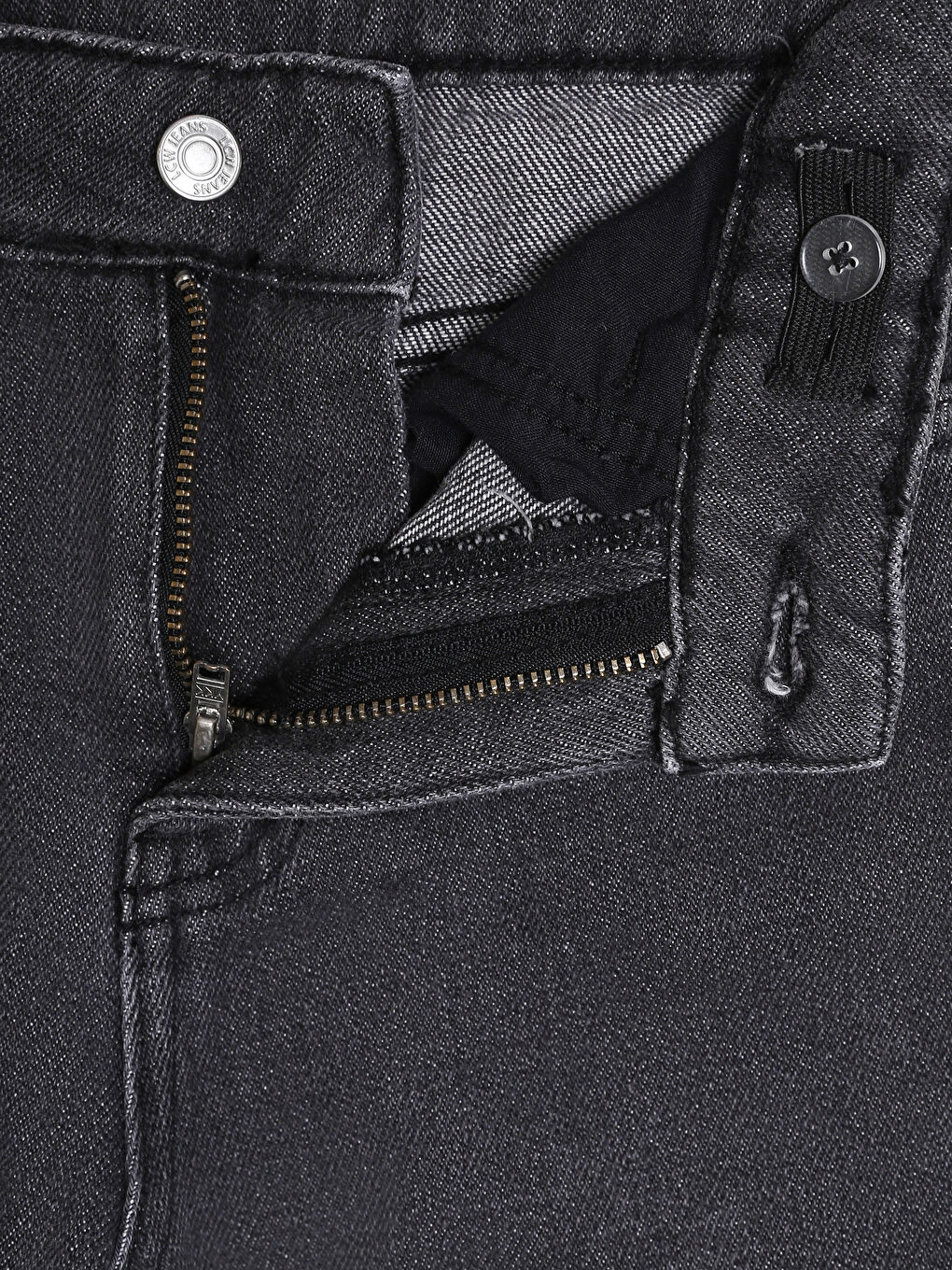 Elasticated Waist Girls' Jeans-2