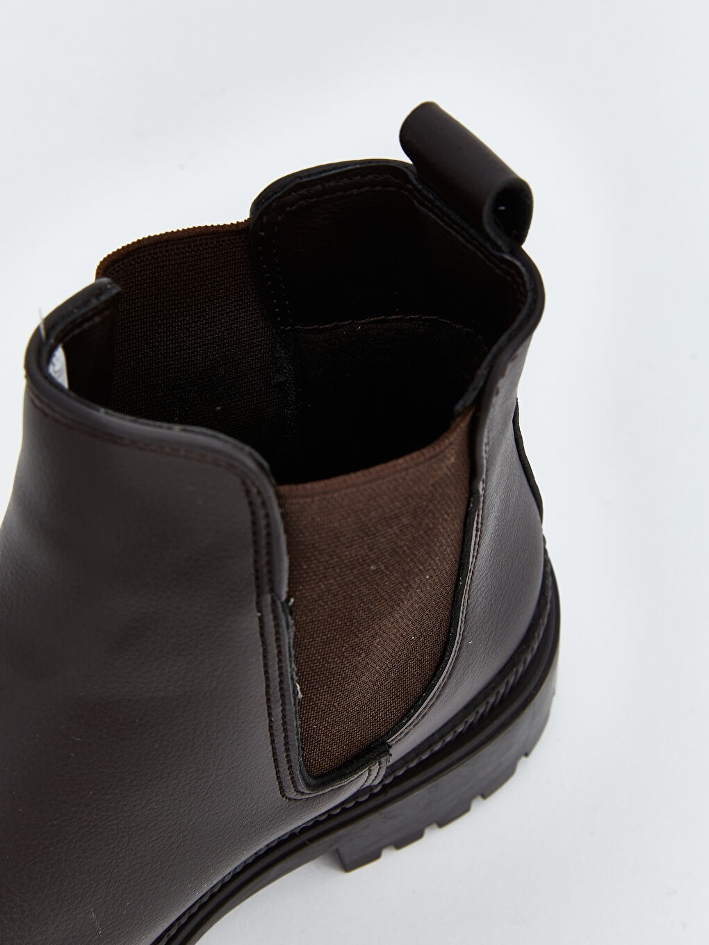 Kahverengi Deri Görünümlü Kadın Bot-2