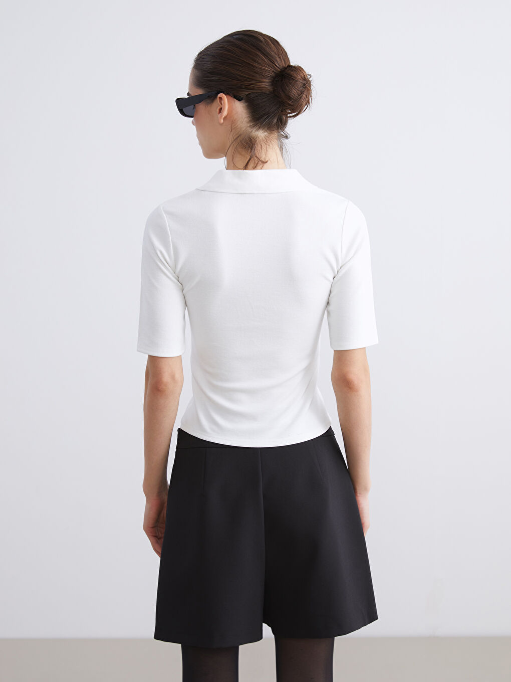 LCW Vision Woman ECRU T-Shirt -W5J113Z8-R9J
