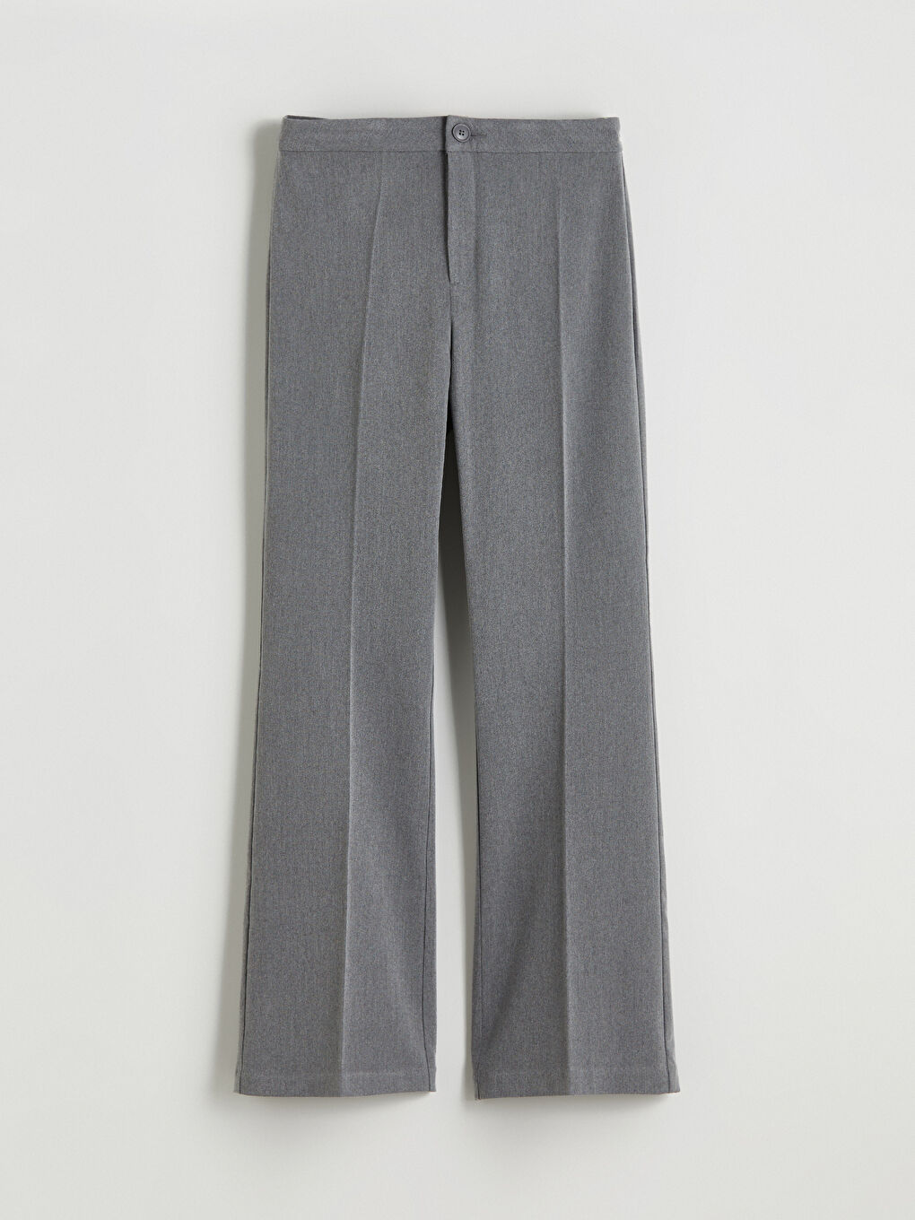 Slim Fit Flared Women's Trousers-4