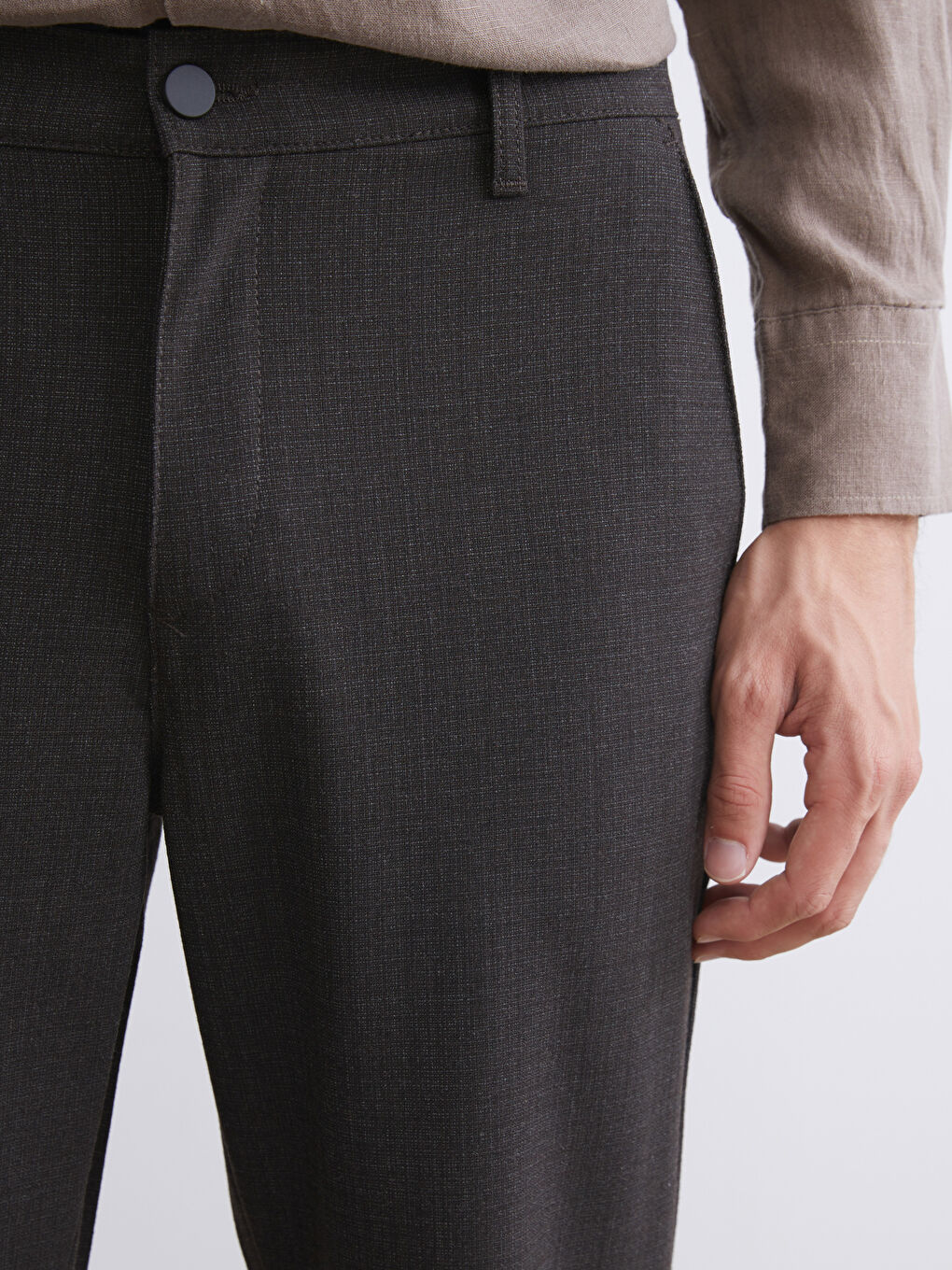 Slim Fit Men's Trousers-2
