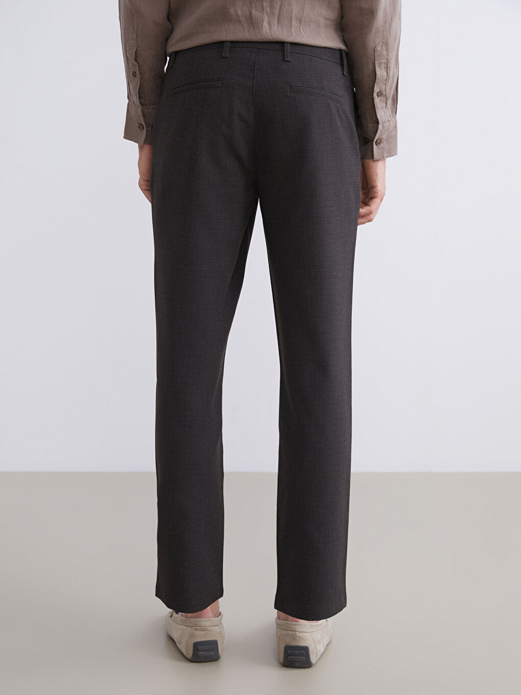 Slim Fit Men's Trousers-3
