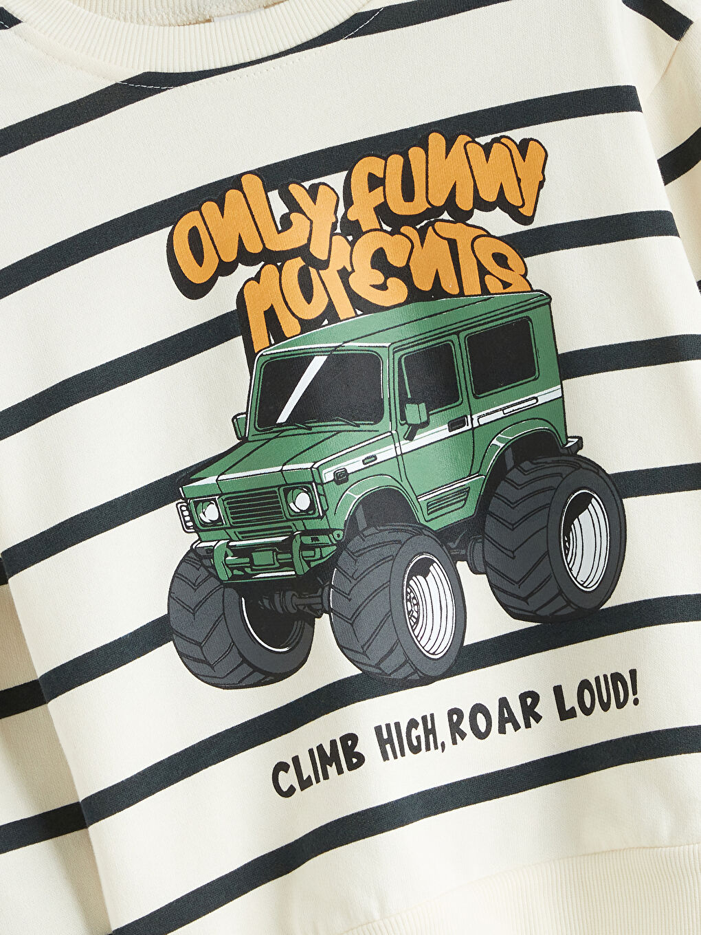 Printed Boys' Thick Sweatshirt-2