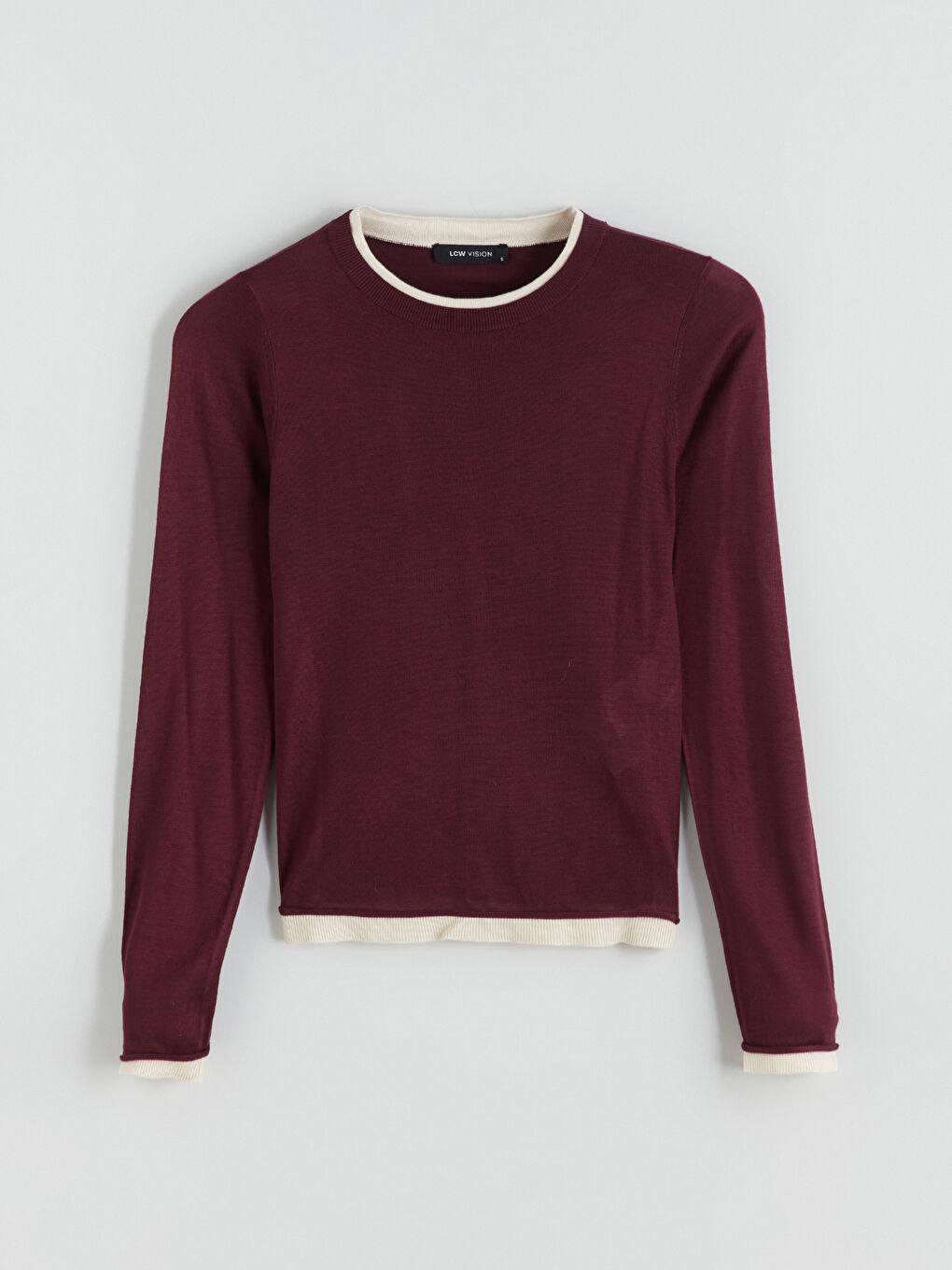 Crew Neck Women's Knitwear Sweater-4
