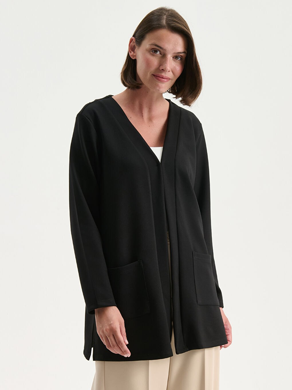 V-Neck Women's Cardigan