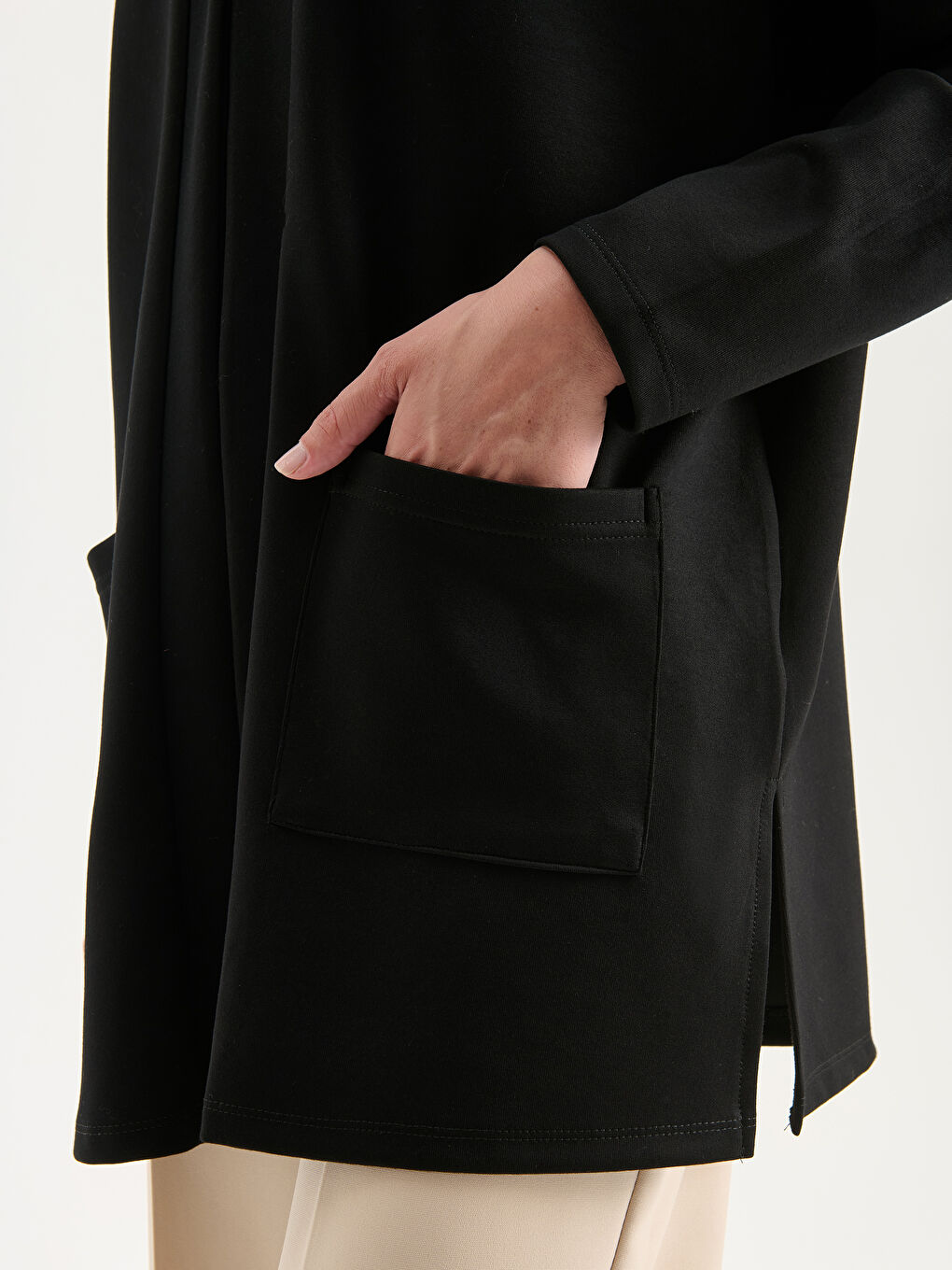 V-Neck Women's Cardigan-2
