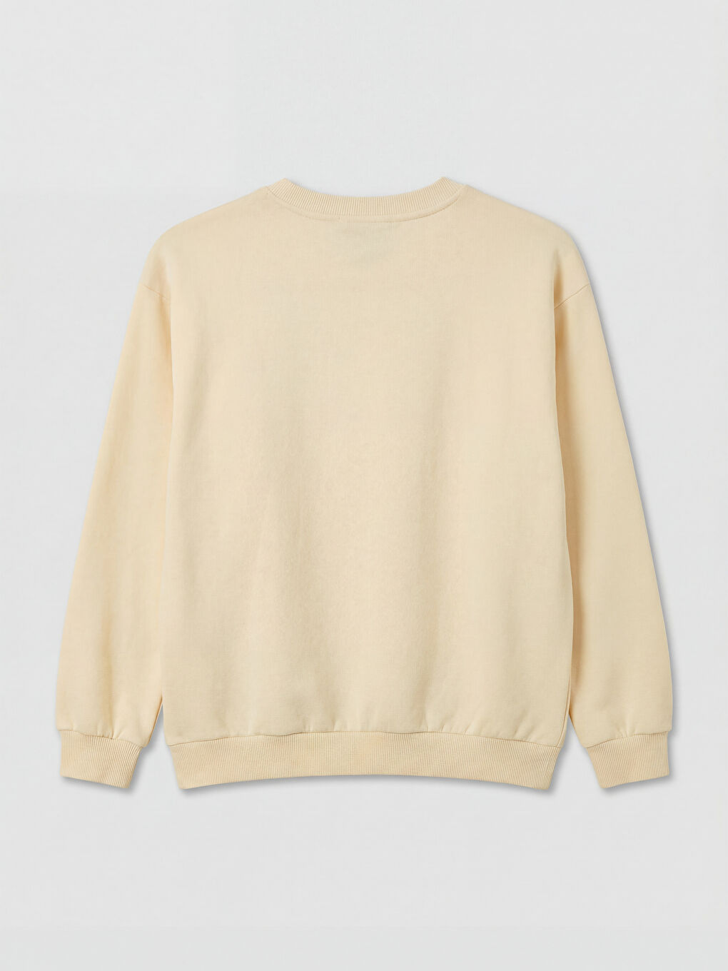 كنزة رياضية واسعة الحجم بطبعة ميكي ماوس برقبة دائرية للسيدات-1