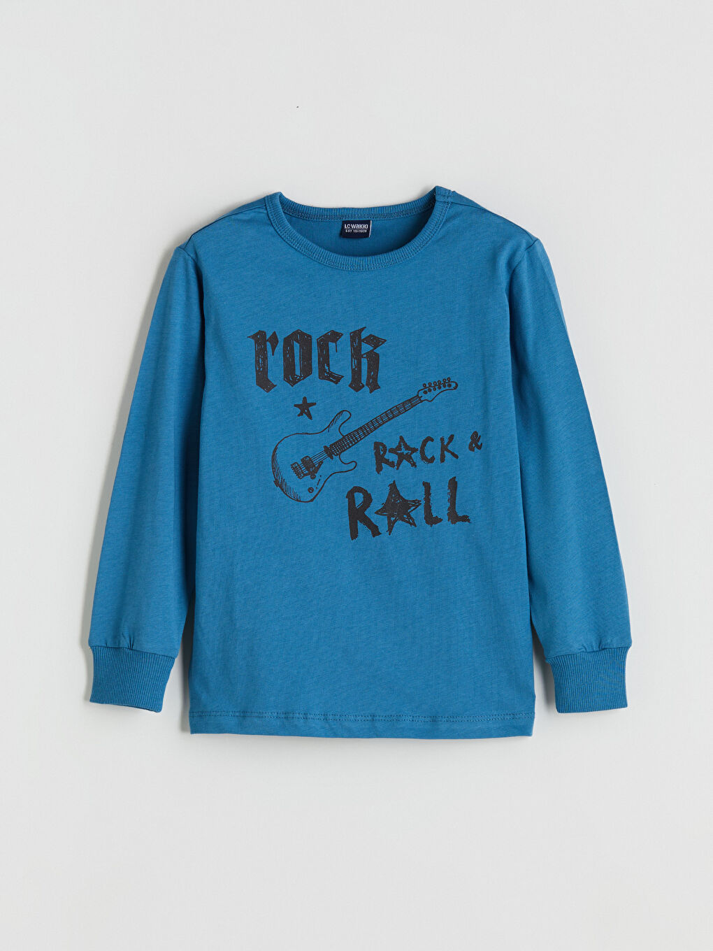 Crew Neck Boys' Pyjama Set-1