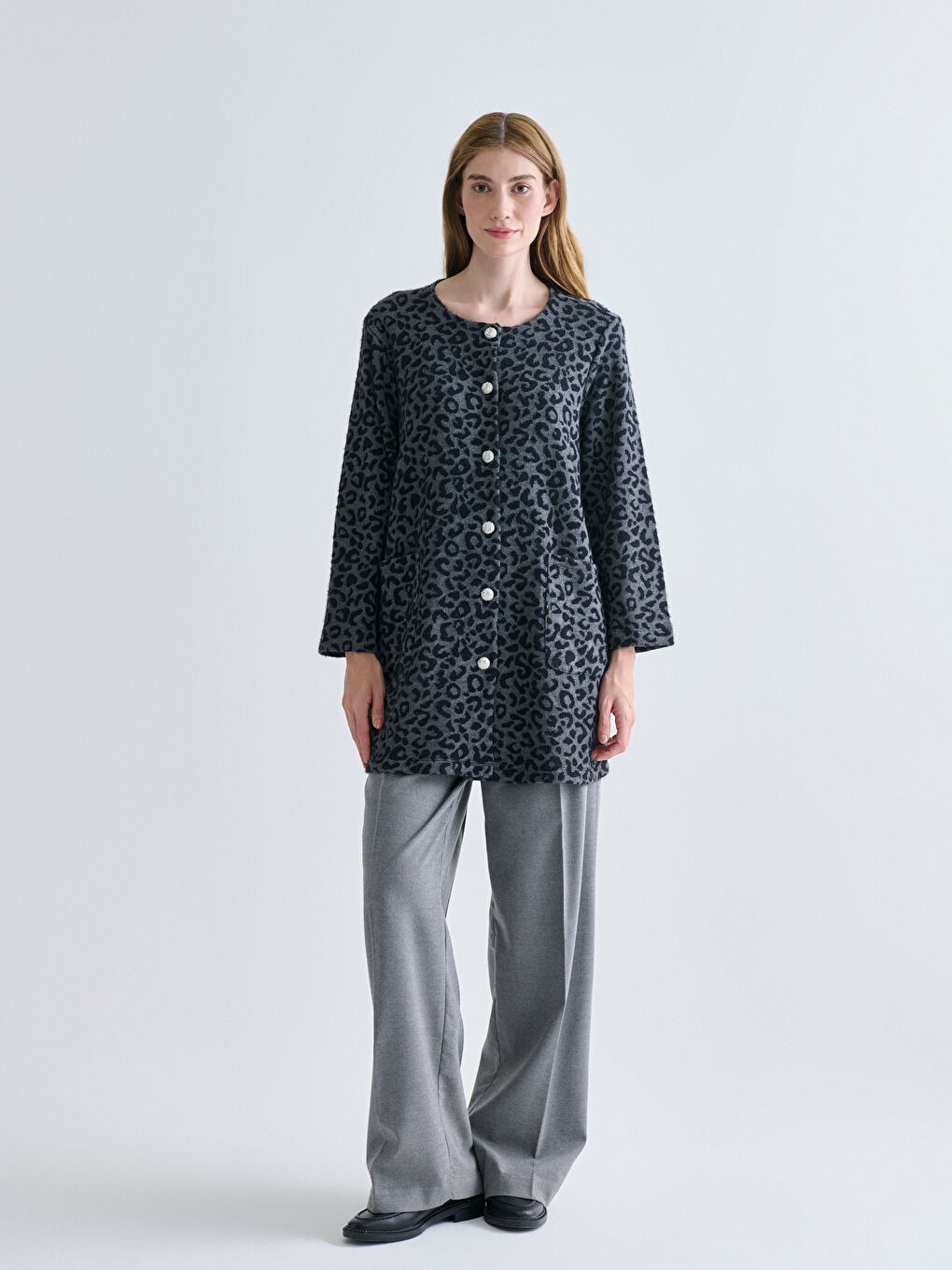 Cardigan NOIR Femme-1