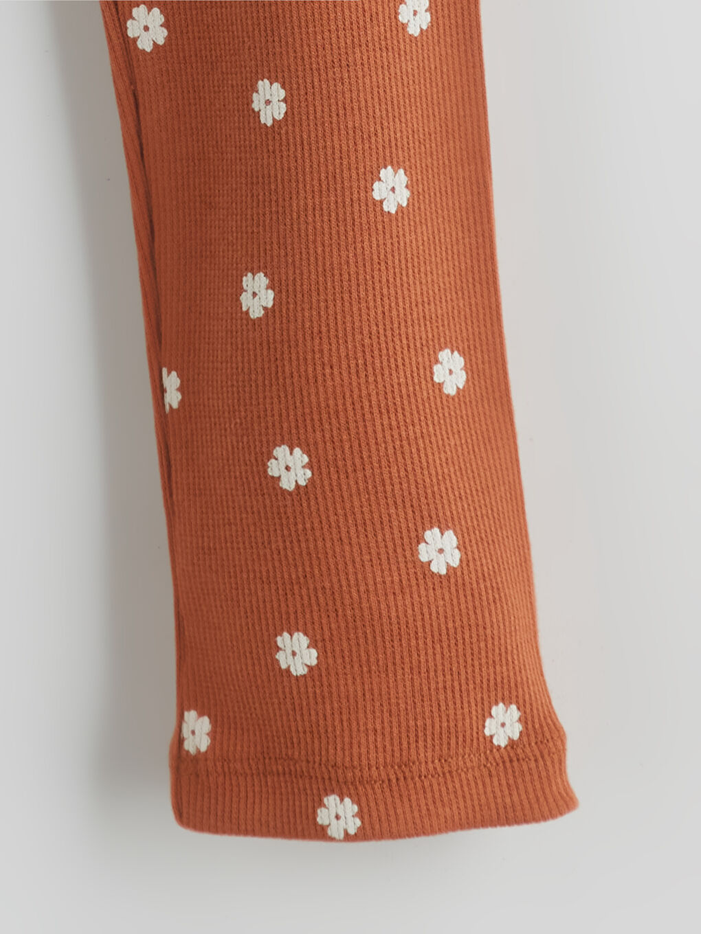 Elasticated Waist Floral Girls' Leggings-2