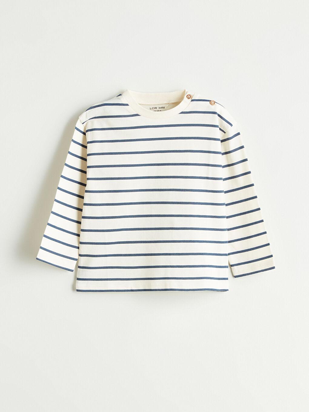 LCW baby Crew Neck Baby Girls T-Shirt 2 Pack -W5J264Z1-G21