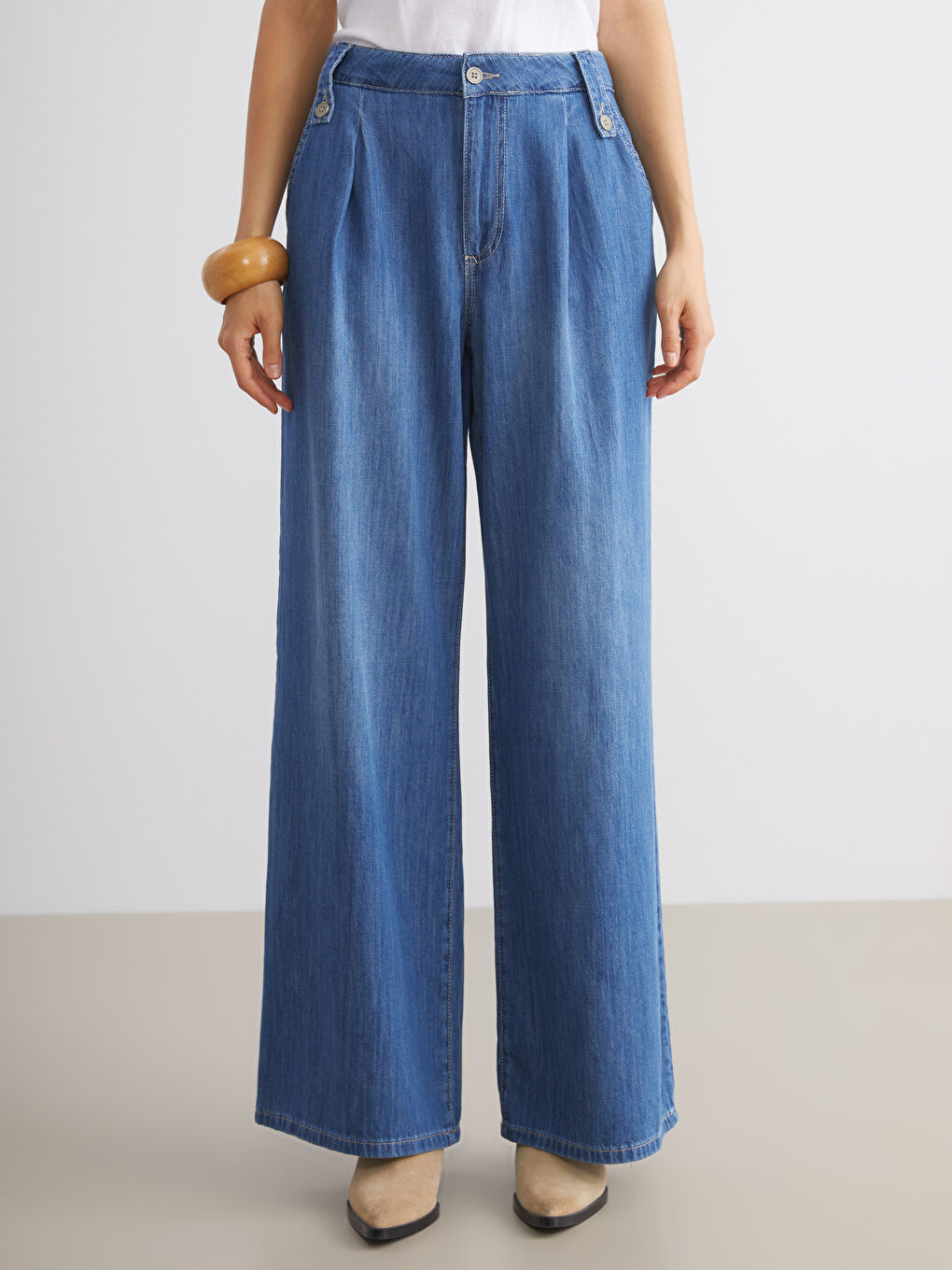 Wideleg Women's Jeans-1