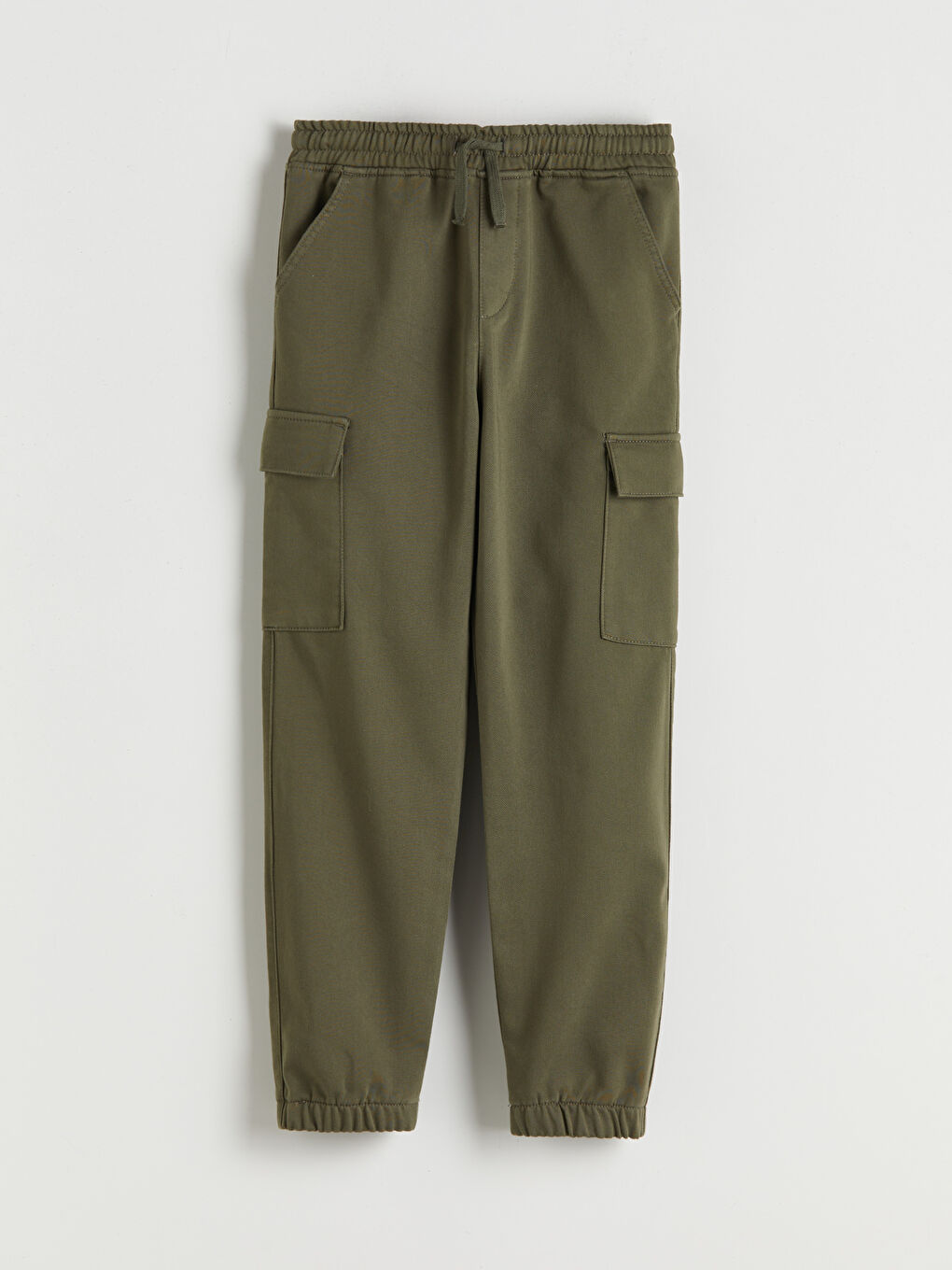 Elasticated Waist Boys' Cargo Jogger Pants