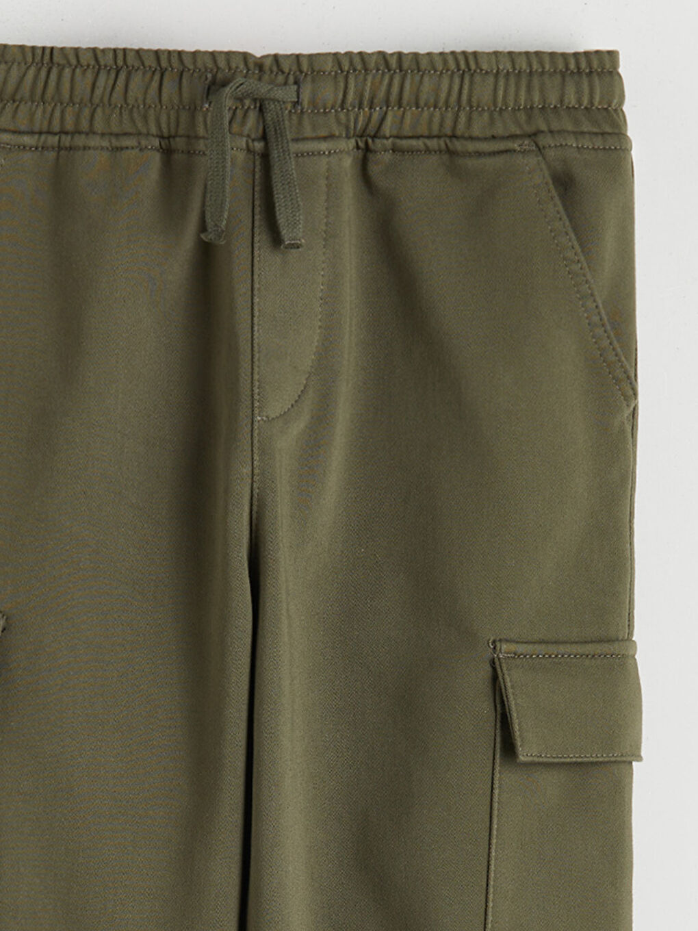 Elasticated Waist Boys' Cargo Jogger Pants-2