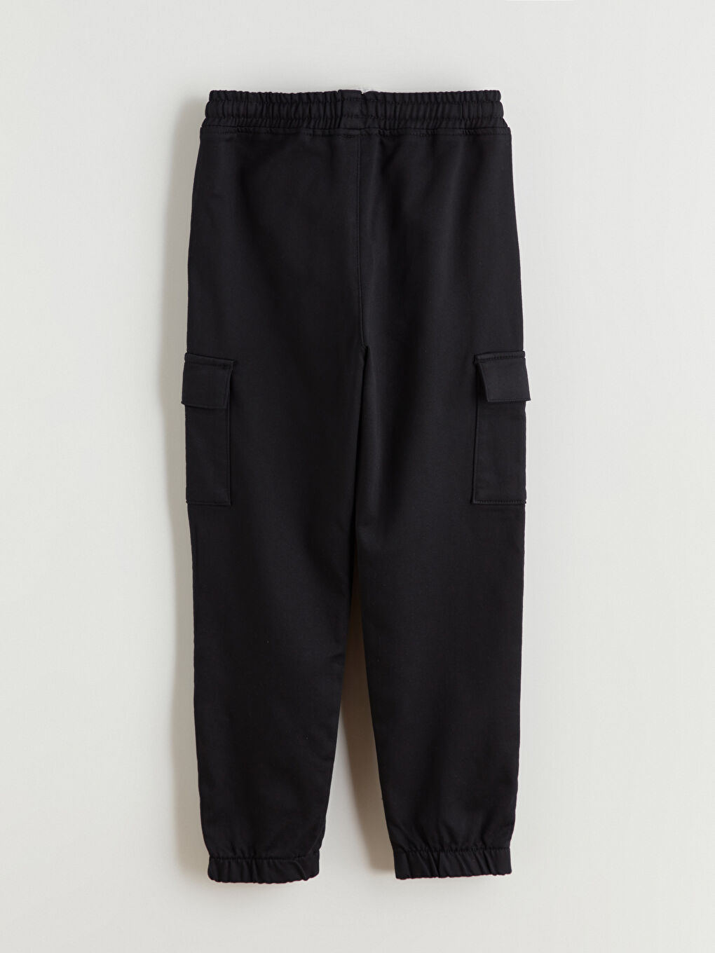 Elasticated Waist Boys' Cargo Jogger Pants-3