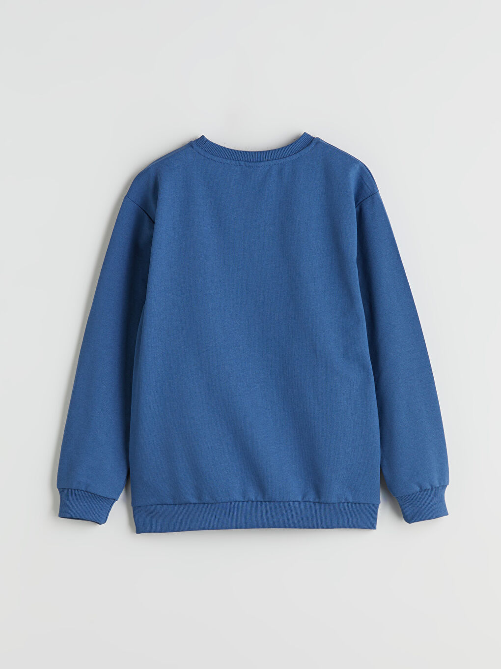 Mavi Bisiklet Yaka Erkek Çocuk Sweatshirt-1