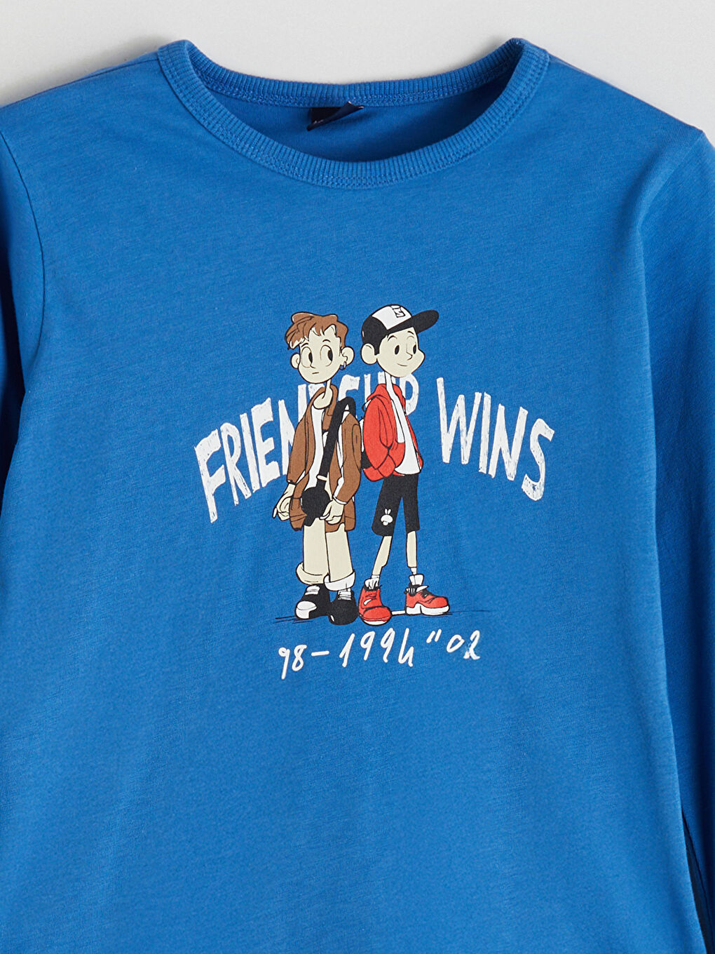 Crew Neck Boys' Pyjama Set-2