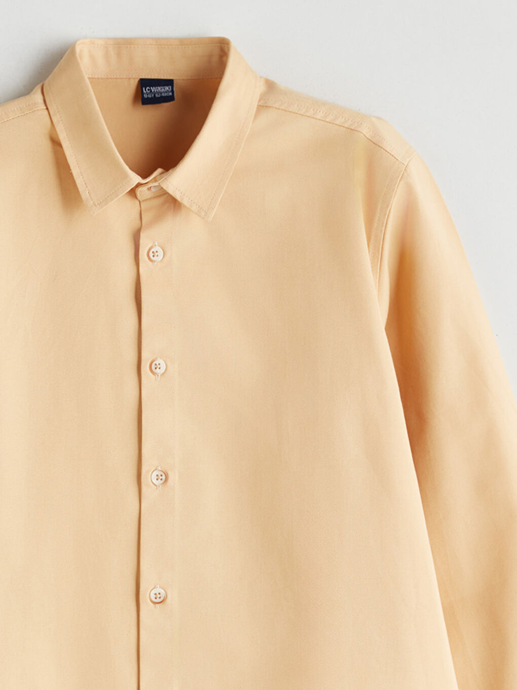 Basic Long Sleeve Boys' Shirt-2