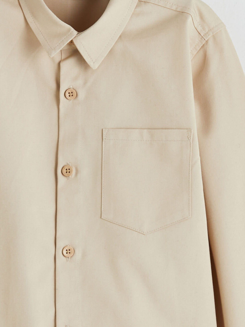 Osnovna Košulja s Džepnim Detaljima za Dječake-2