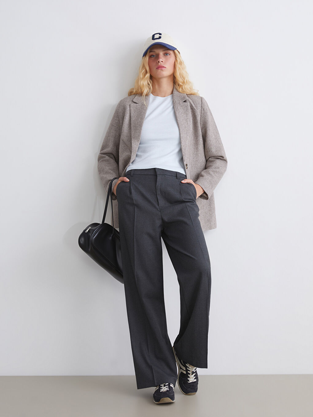 XSIDE Woman ANTHRACITE Trousers -W5J359Z8-DJS