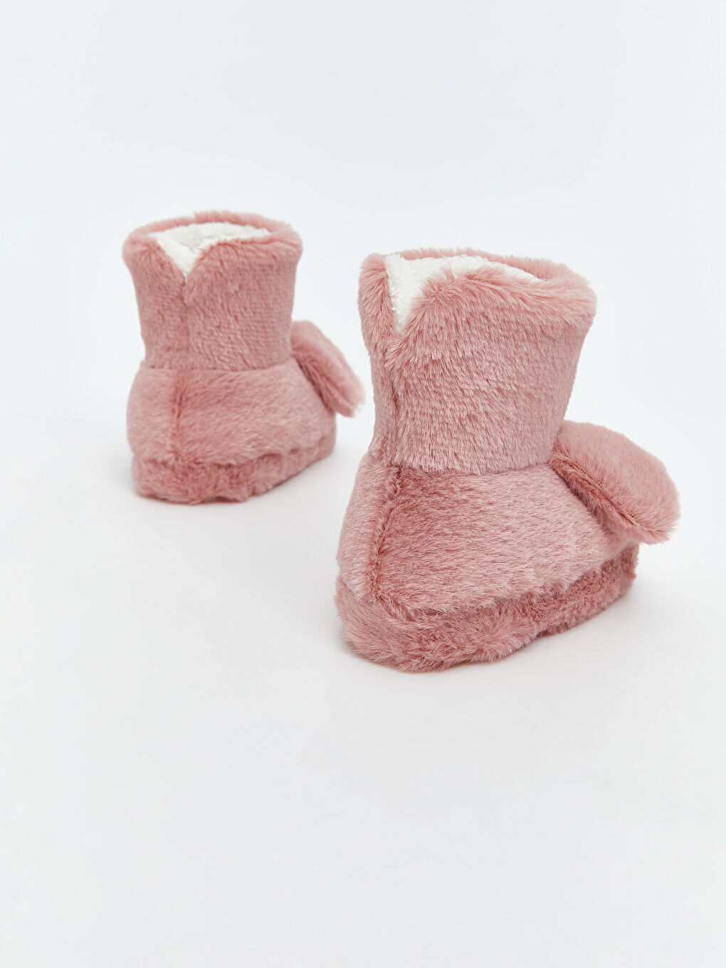 Baby Girls' Plush Home Booties-4