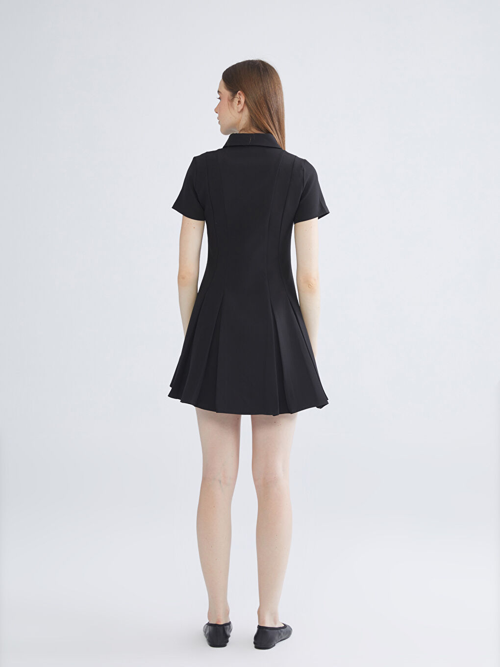 Žena CRNA Haljina-3