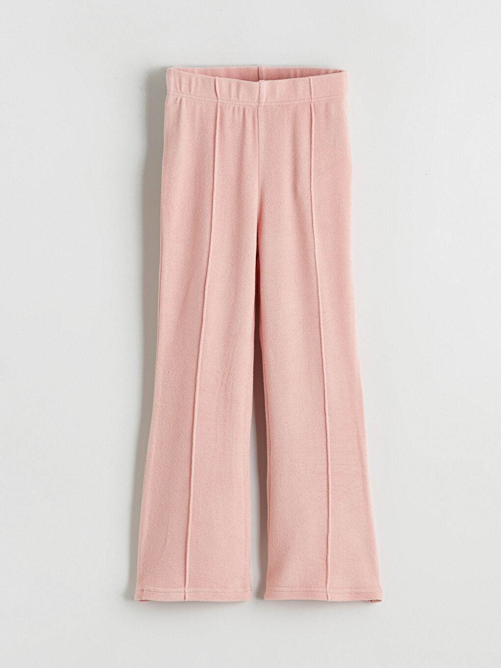 Shirt Collar Girls' Sweatshirt and Sweatpants-4