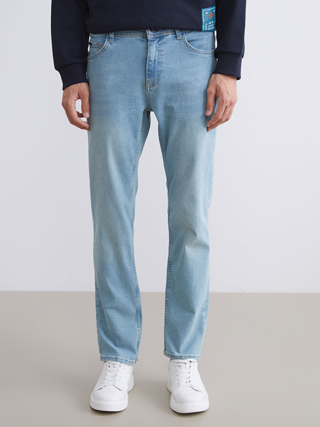 İndigo 779 Regular Fit Erkek Jean Pantolon-1