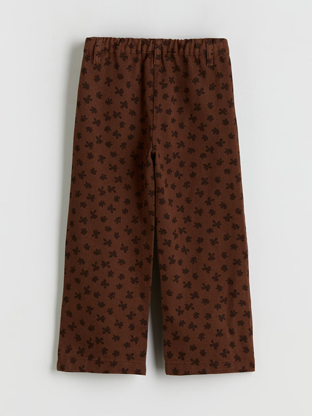 Wideleg Floral Girls' Trousers-1