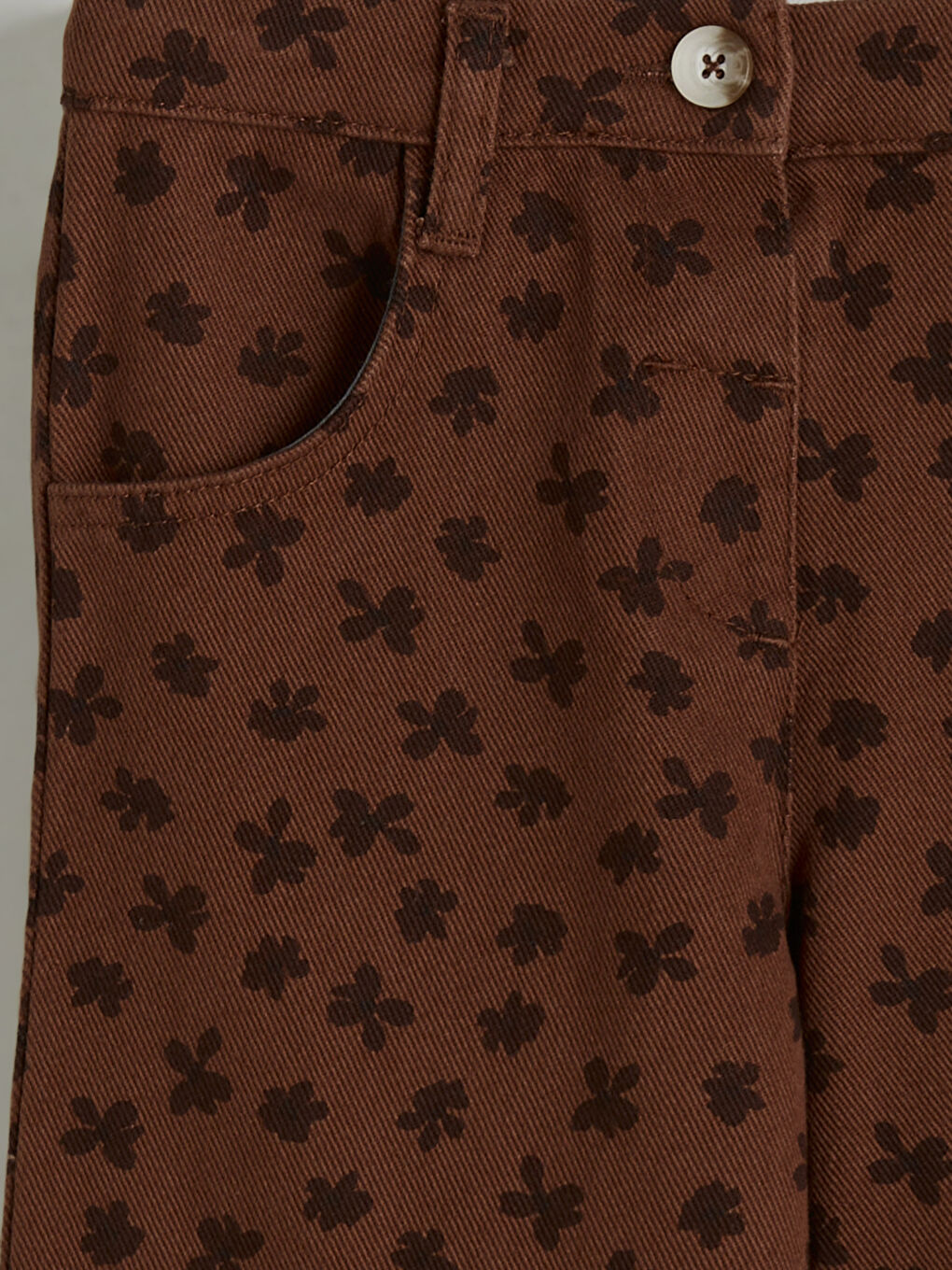 Wideleg Floral Girls' Trousers-2