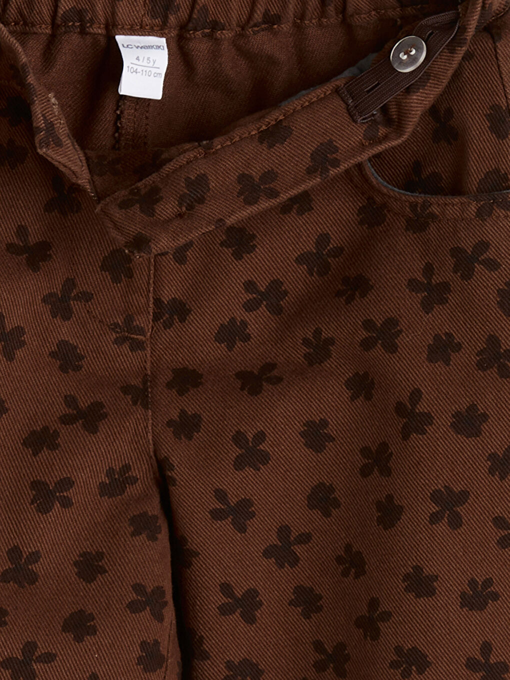 Wideleg Floral Girls' Trousers-3