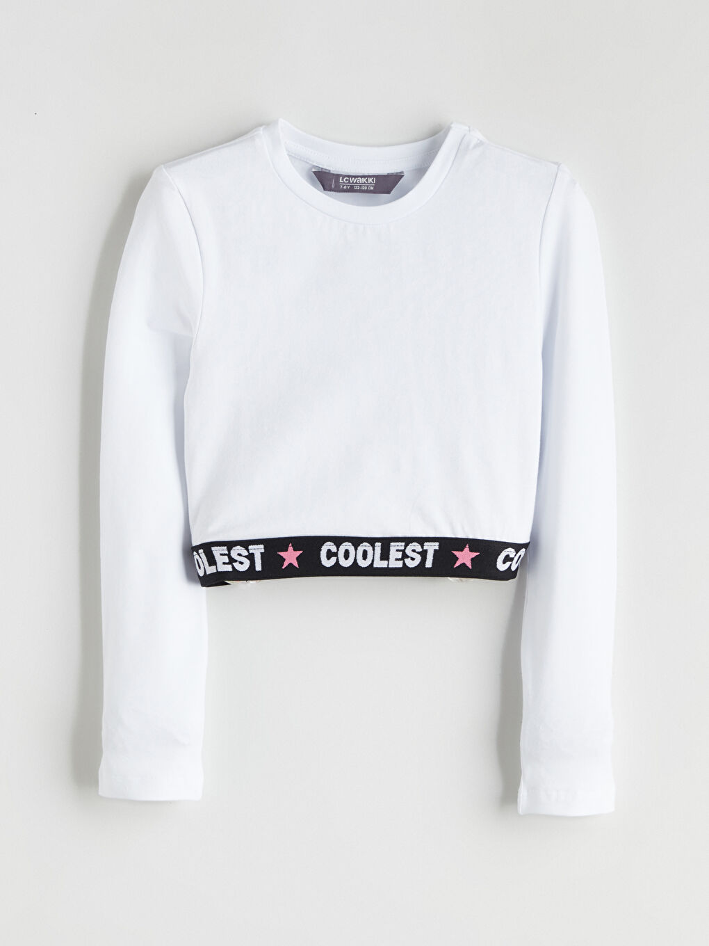 Crew Neck Girls' T-Shirt